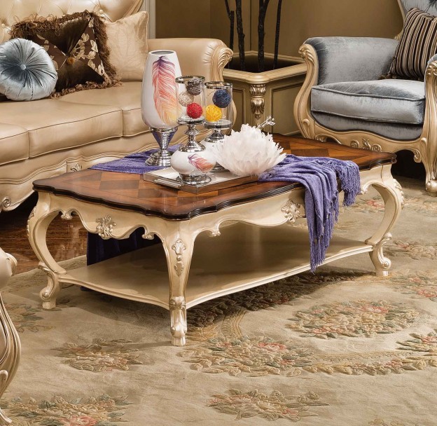 St. Ives Coffee Table shown in Egyptian Pearl finish