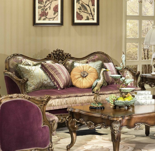 Victoria 3-Seater Sofa shown in Parisian Bronze finish