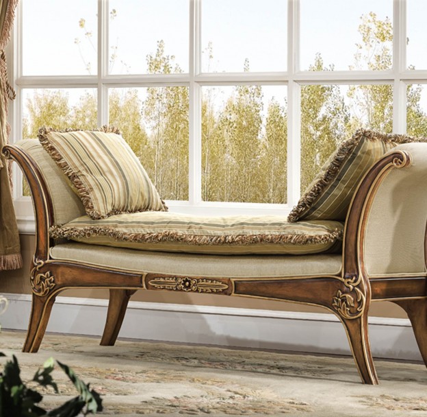 Clifton Bench shown in Vintage Cohiba finish