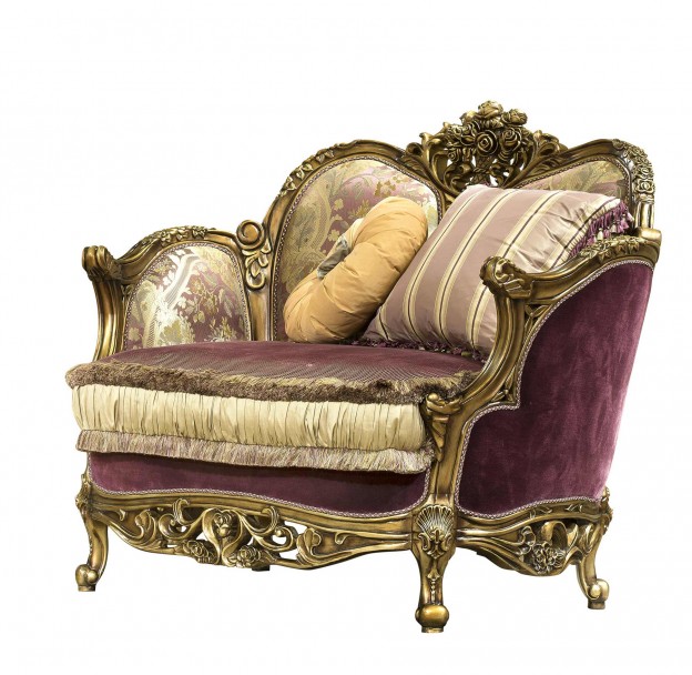 Victorian Arm Chair shown in Parisian Bronze