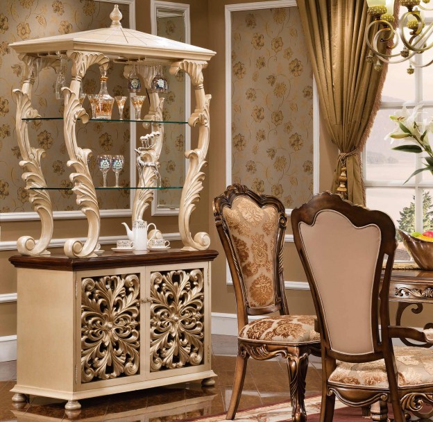 Birchwood Cabinet shown in Egyptian Pearl finish