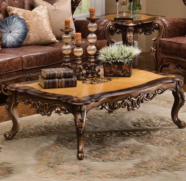 Birchwood Coffee Table shown in Parisian Bronze finish