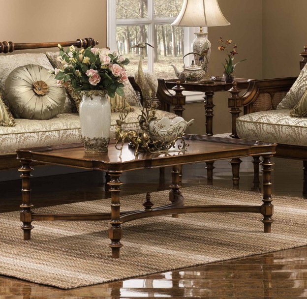 Huntington Coffee Table shown in Vintage Cohiba finish