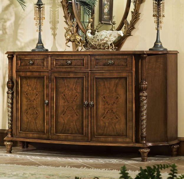 Park Lane Credenza in Vintage Cohiba finish