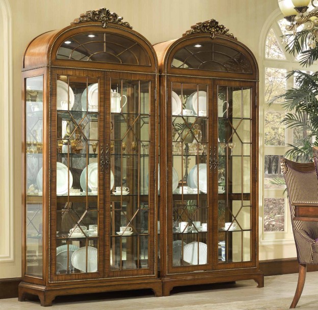 Park Lane Curio shown in Vintage Cohiba finish