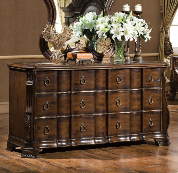 Georgia Dresser shown in Antique Chestnut finish