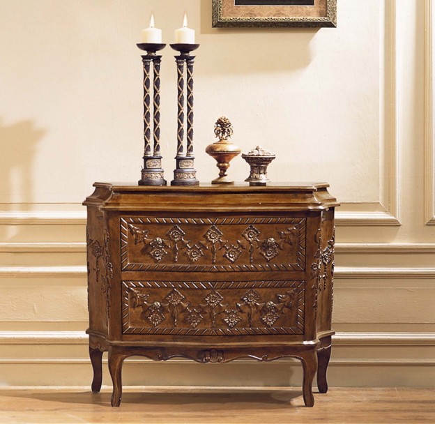 Hamilton Commode in Antique Walnut finish