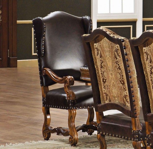 Marlborough Arm Chairin shown in Antique Walnut finish