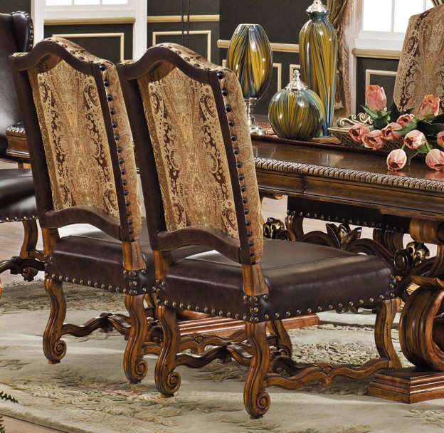 Marlborough Side Chair shown in Antique Walnut finish