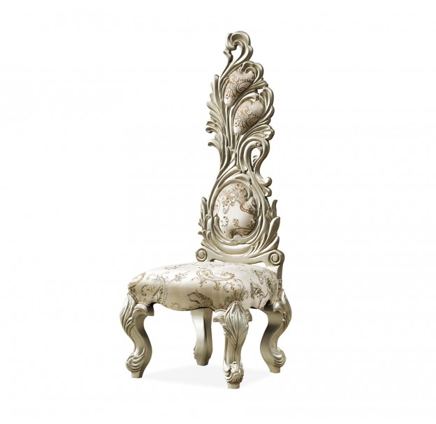 Melrose Occasional Chair shown shown in Antique Silver finish