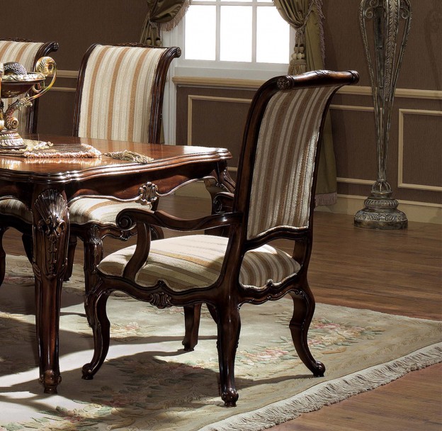 Monterey Arm Chair shown in Antique Walnut finish