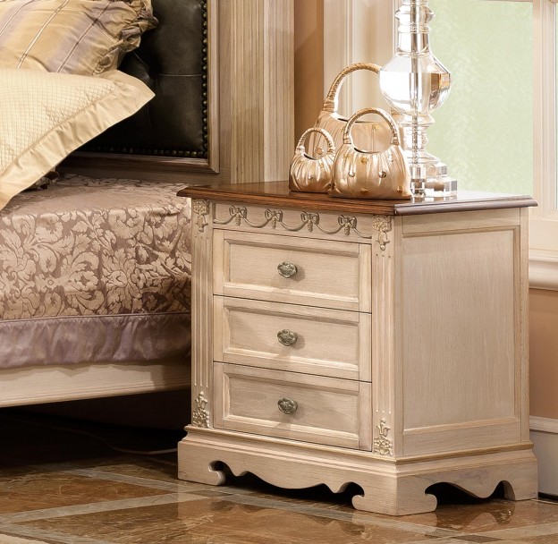 Grosvenor Nightstand shown in Antique Almond