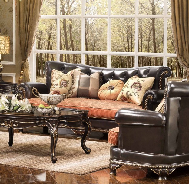 Mayfair Sofa shown in Vintage Truffle finish