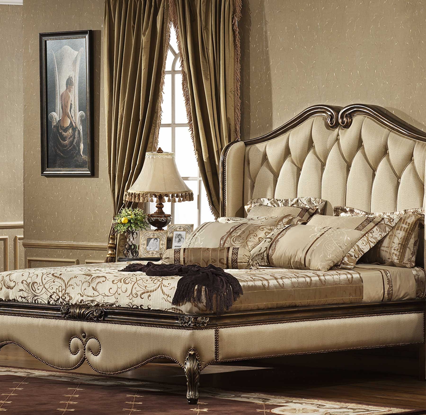 Oxford Bed Luxury Bedroom Furniture Furniture Store