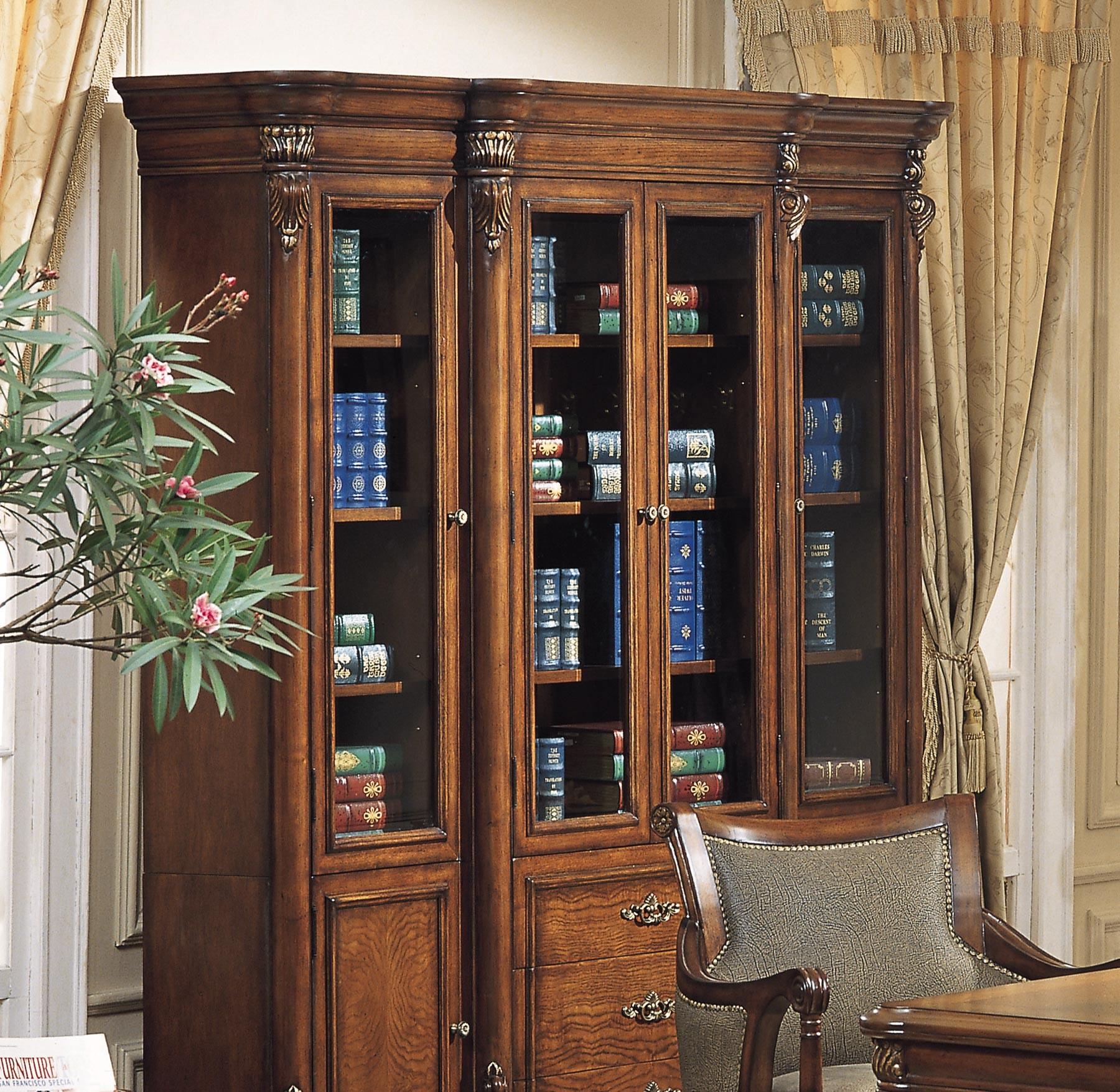 Cambridge Wall Unit Bookcase Thomasville Furniture Furniture