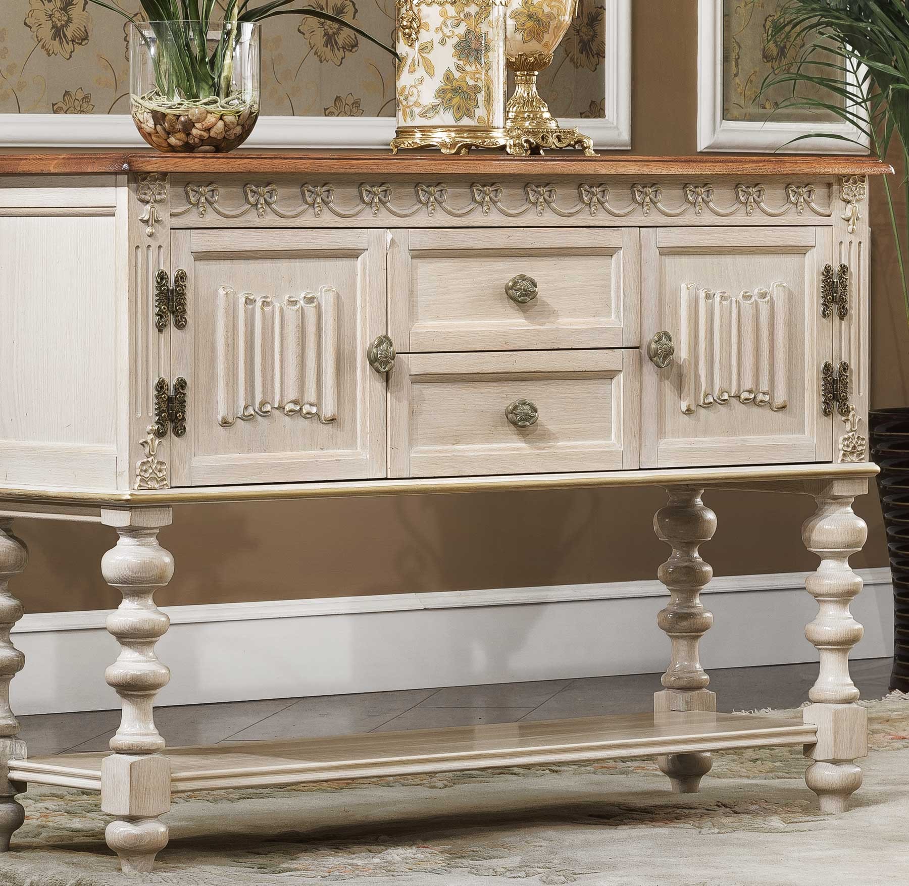 Hickory online console table