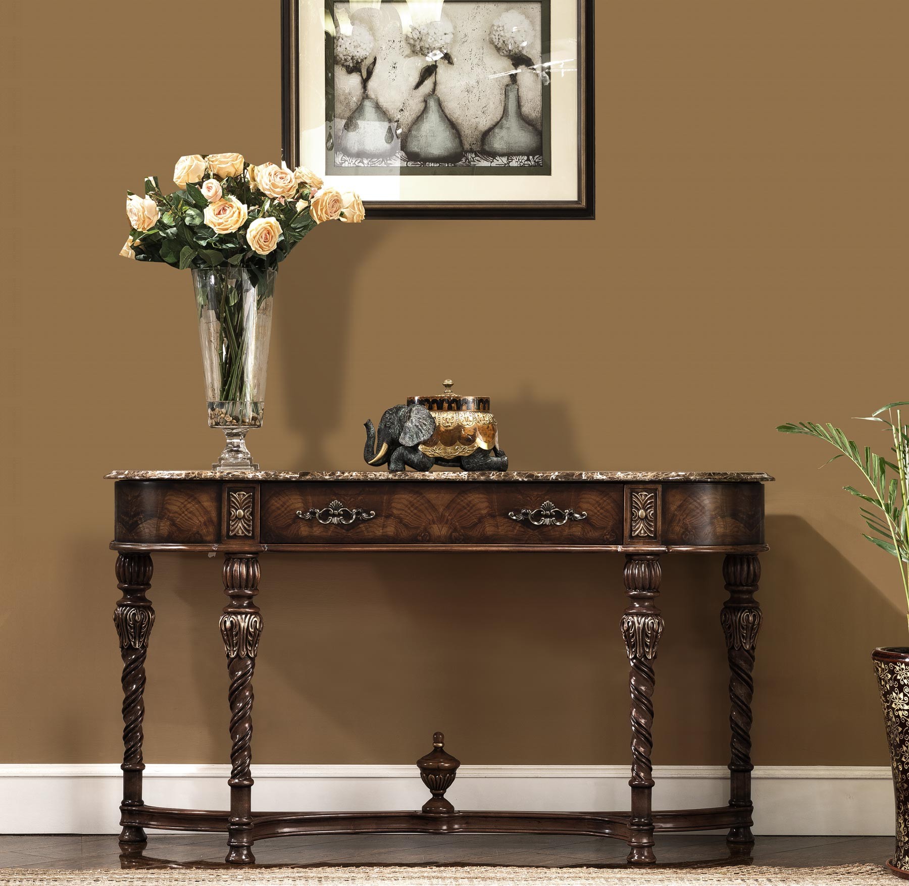 Vintage store console table