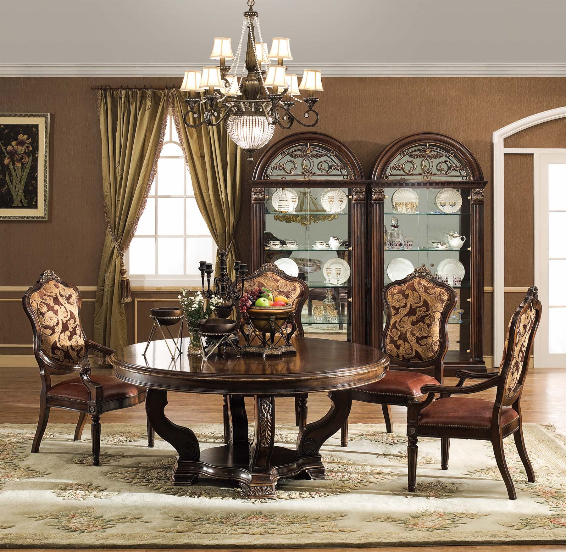 Dining room table store chairs with arms