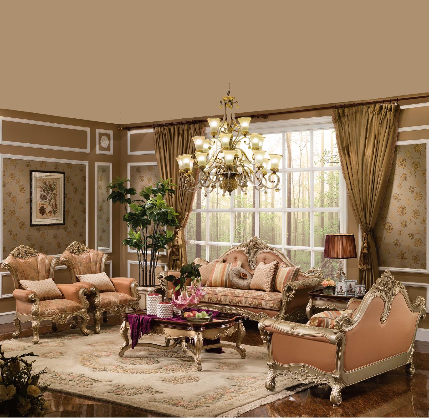 Nottingham 6 Pc Living Room Set