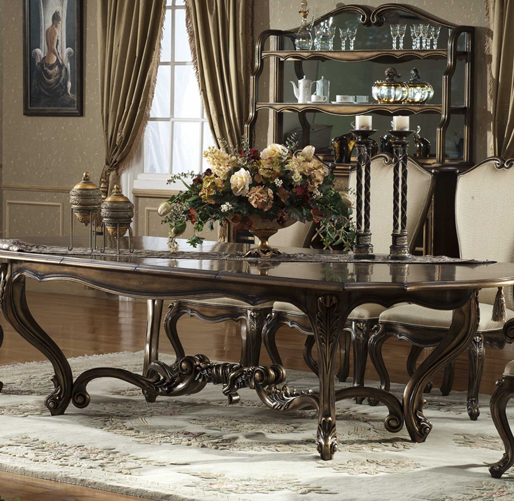 Oxford sofa sales dining set