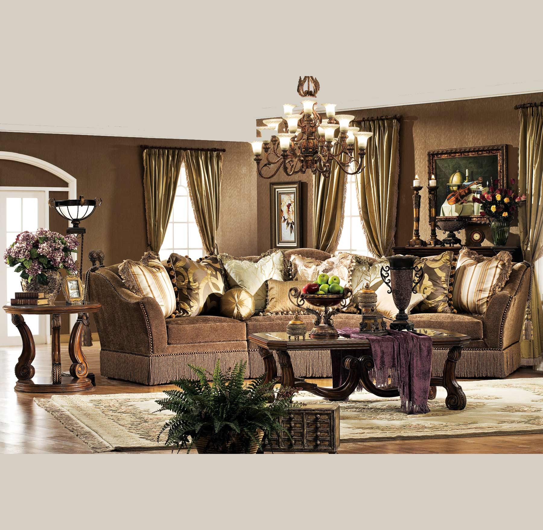 Santa Barbara 3 Pc Living Room Set Sets