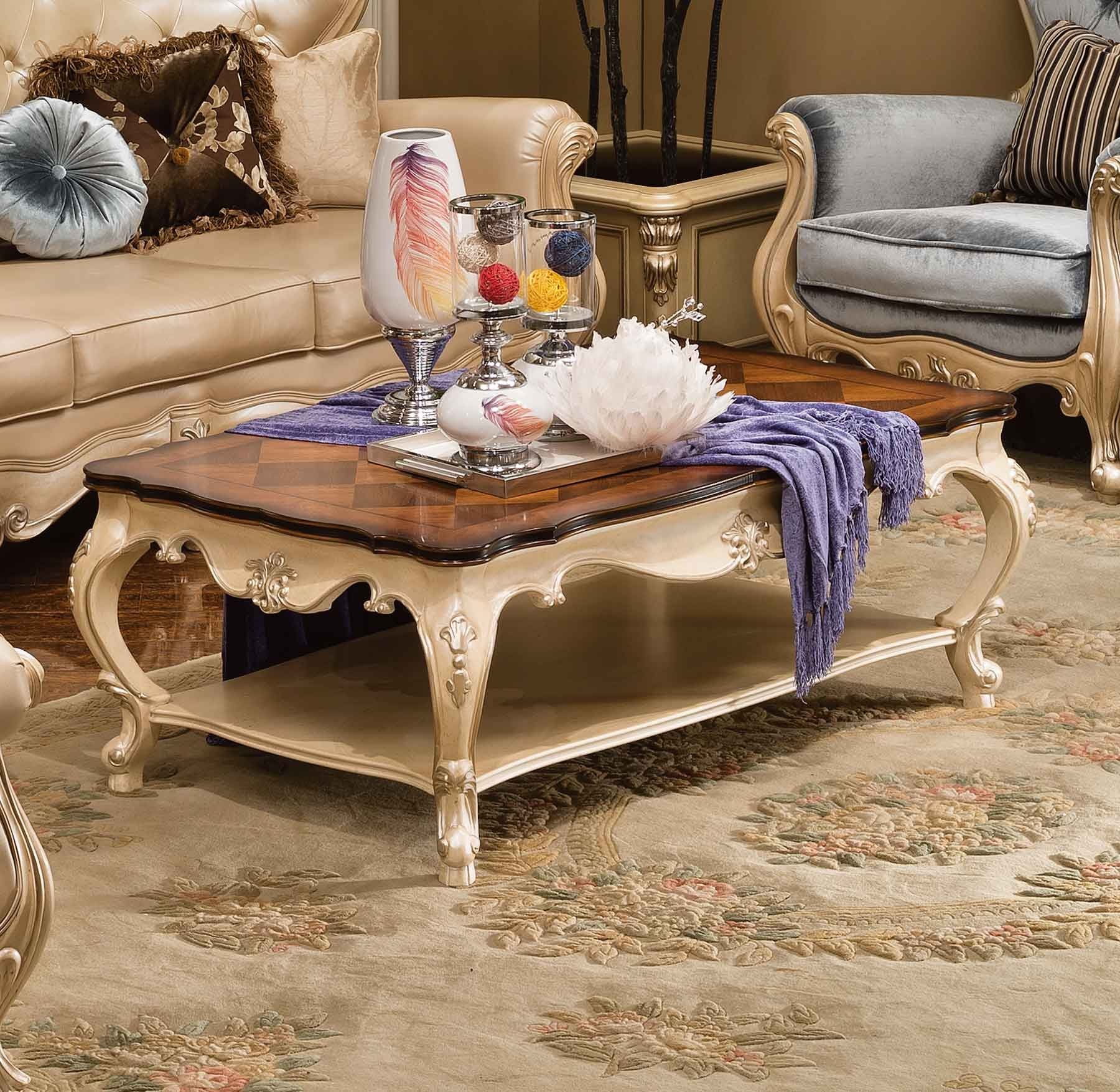 St. Ives Coffee Table shown in Egyptian Pearl finish