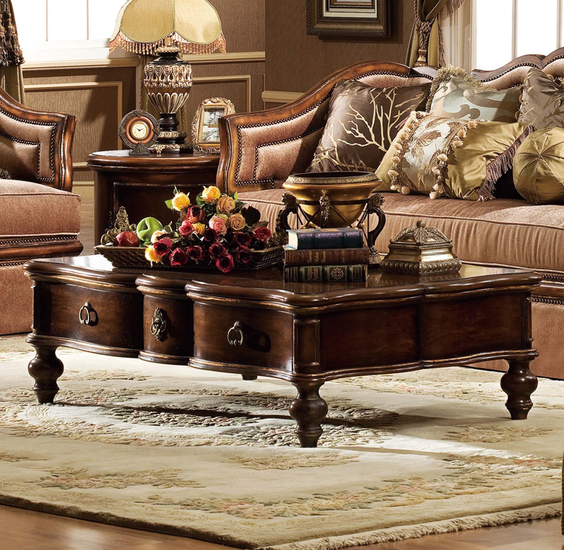 Georgia Coffee / End Table shown in Antique Chestnut finish