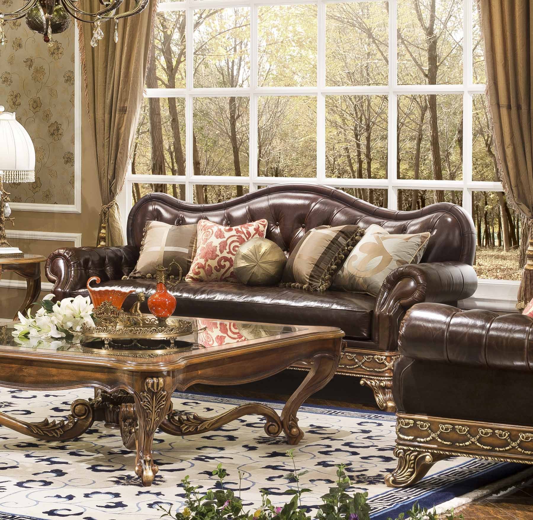 Park Lane Sofa shown in Vintage Cohiba finish