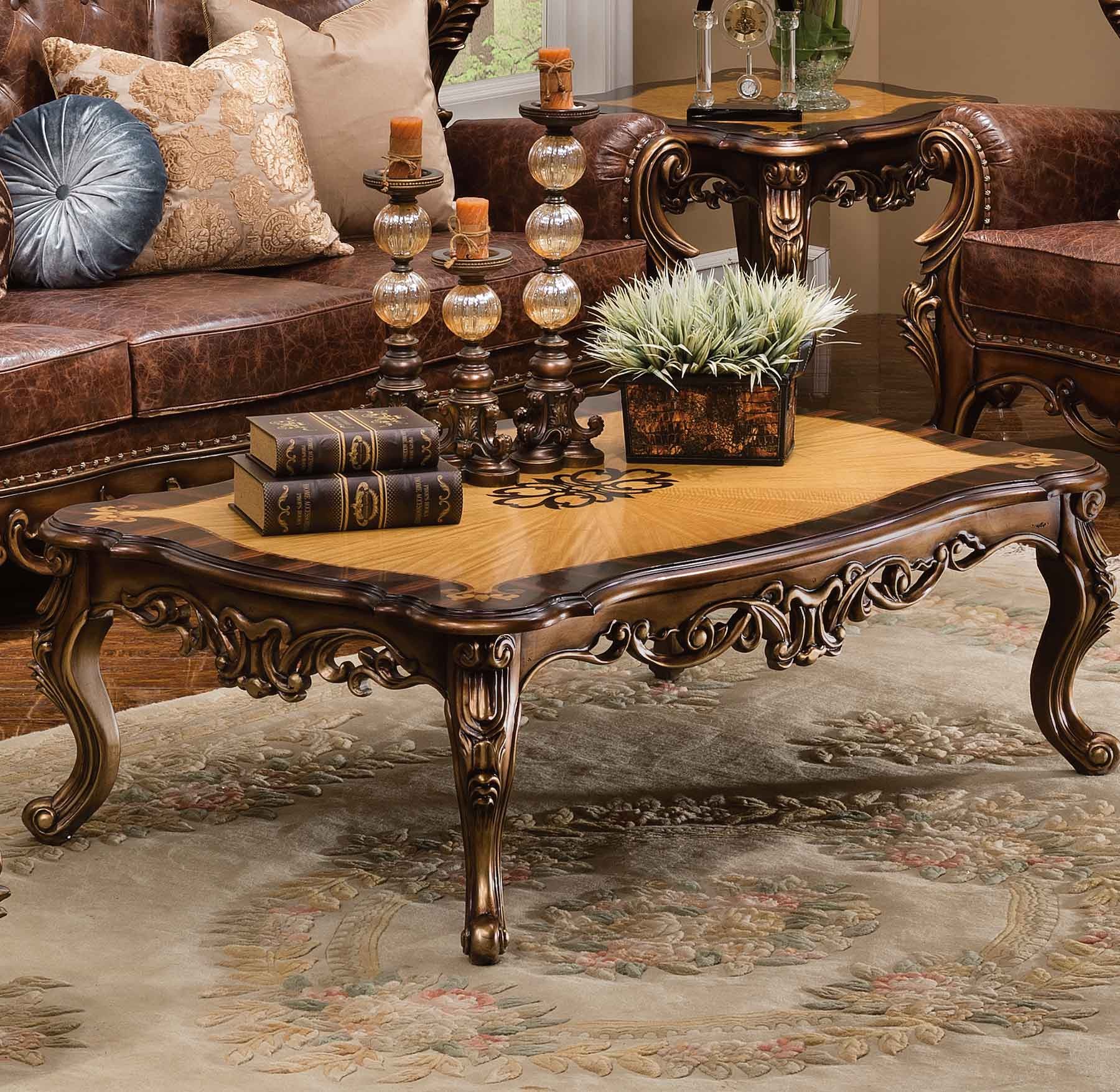 Birchwood Coffee Table shown in Parisian Bronze finish