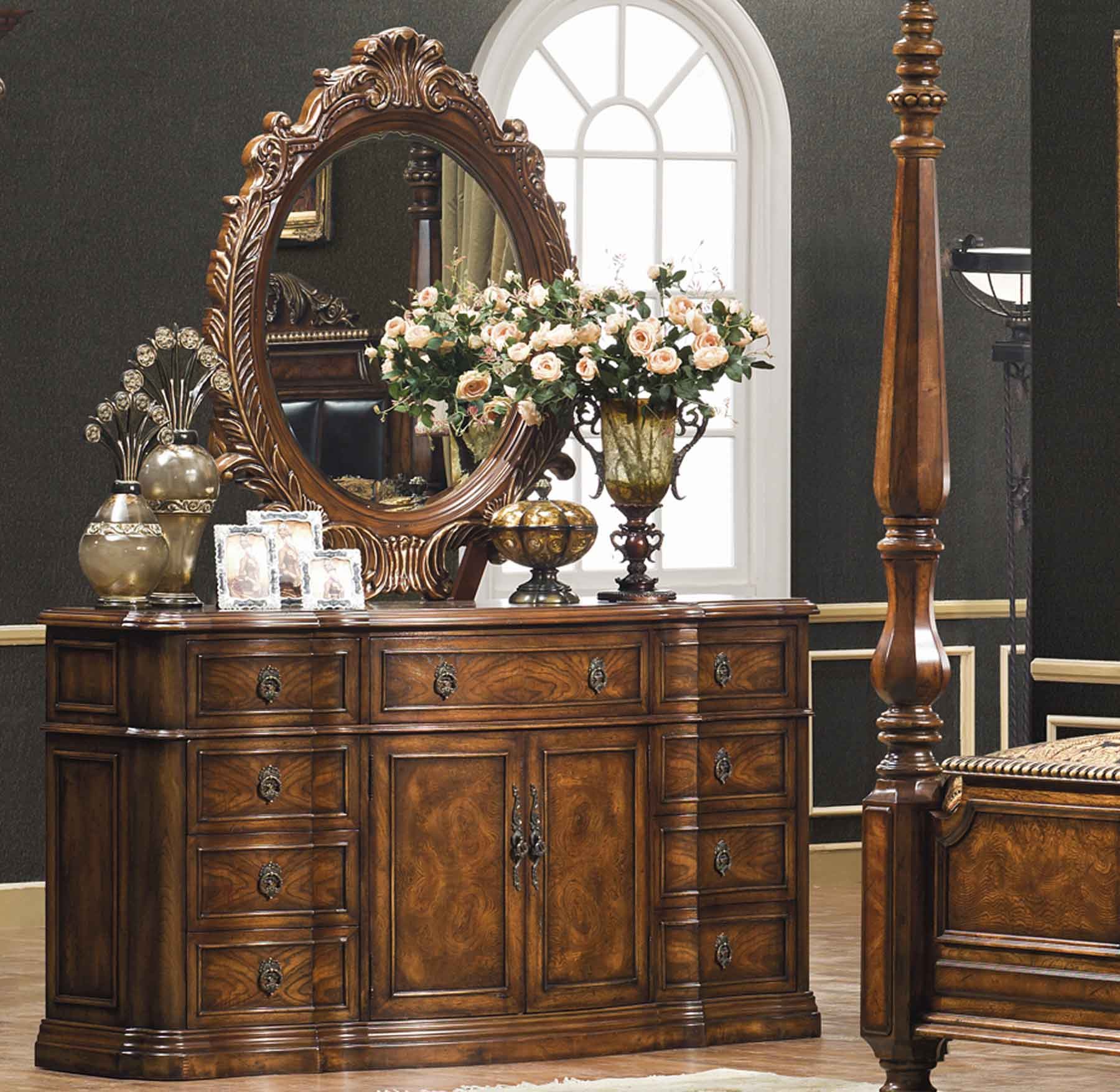 Carneros Dresser shown in Antique Walnut finish