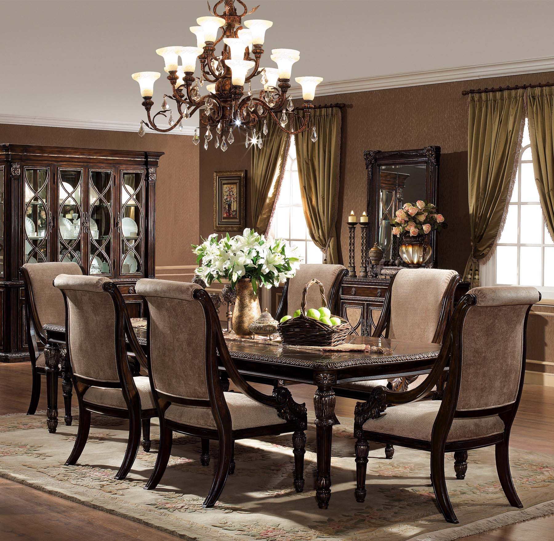 Essex Dining Table shown in Antique Chestnut finish