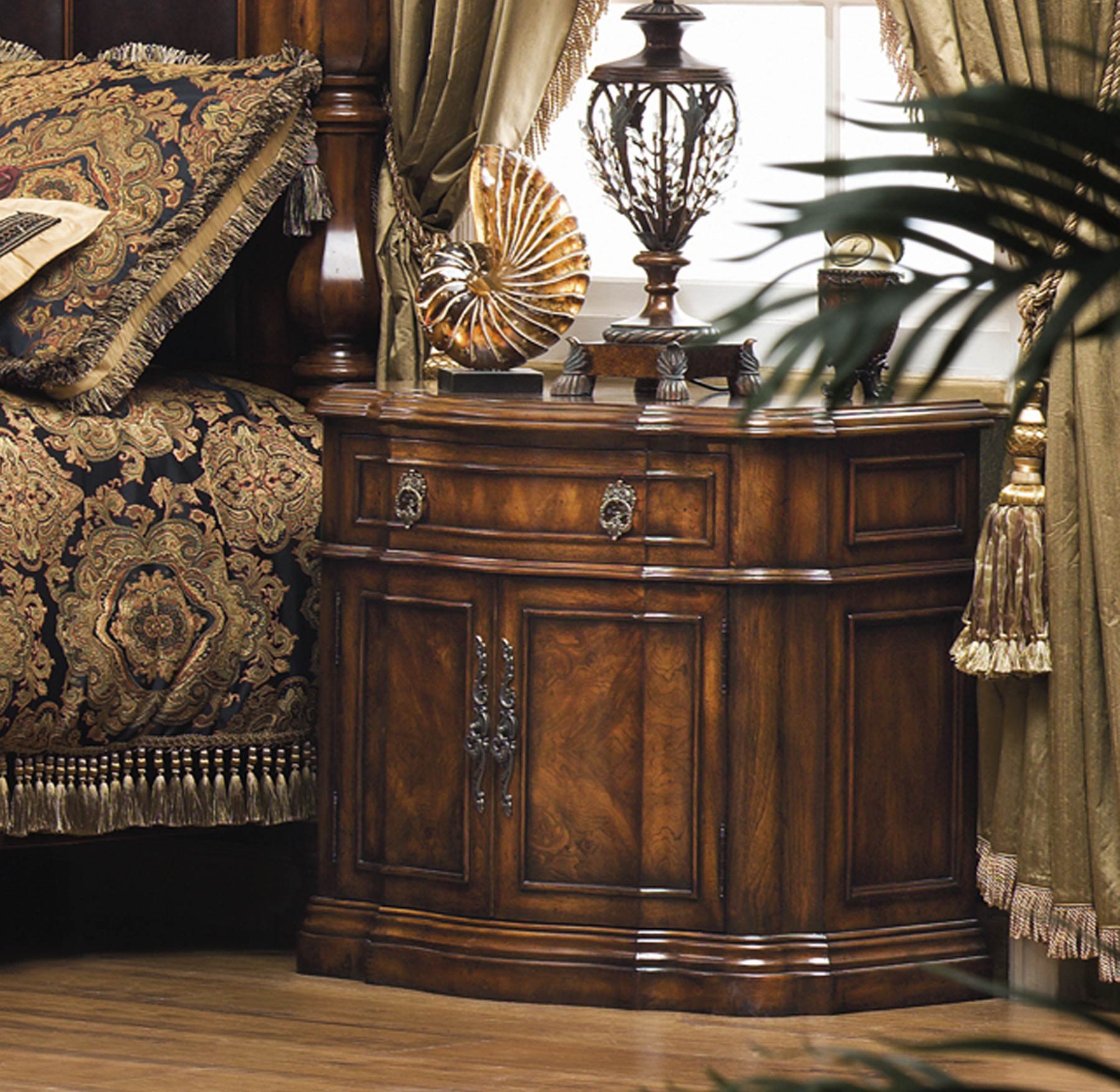 Carneros Nightstand shown in Antique Walnut finish