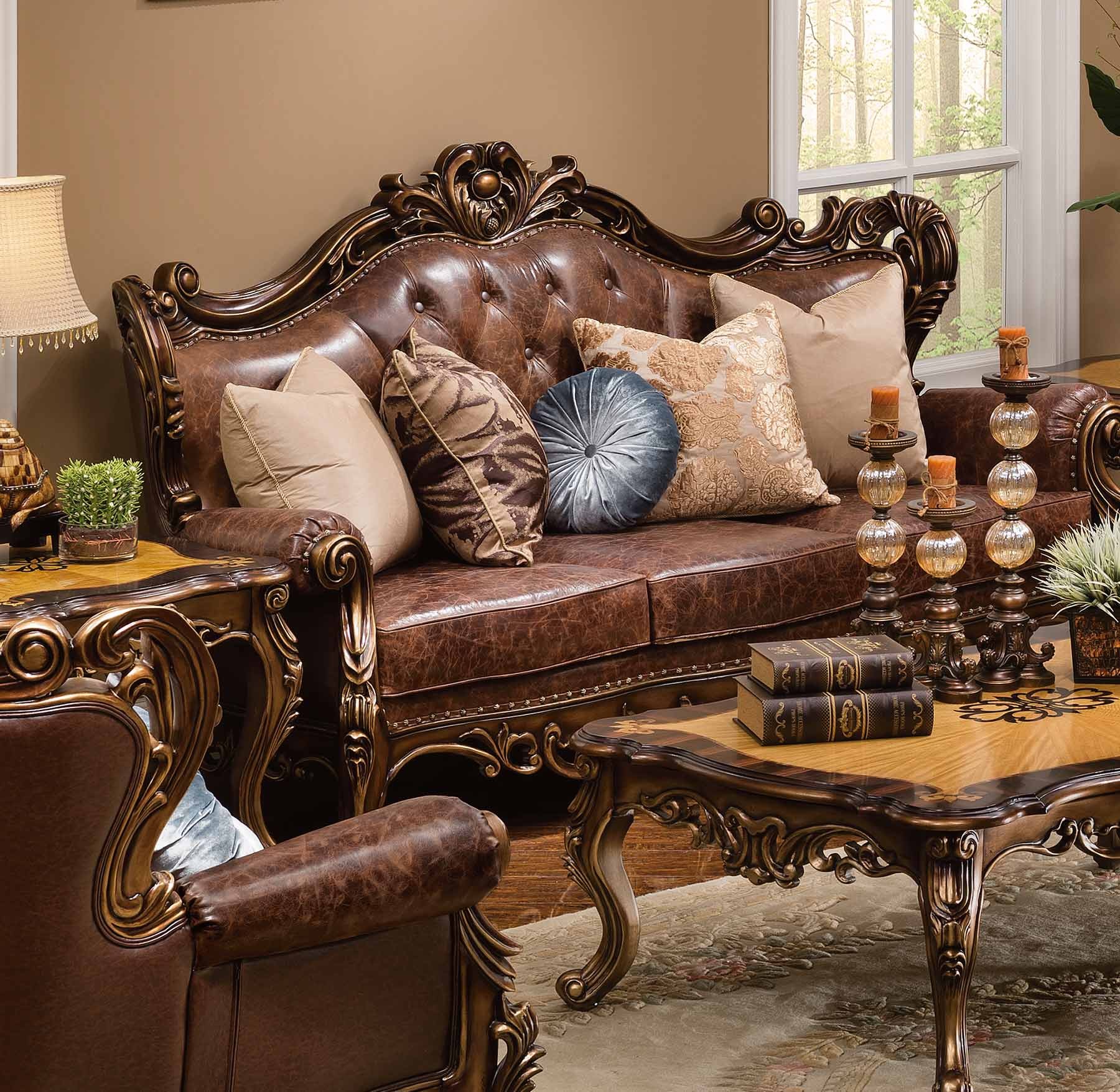 Birchwood Living Room Collection shown in Parisian Bronze finish