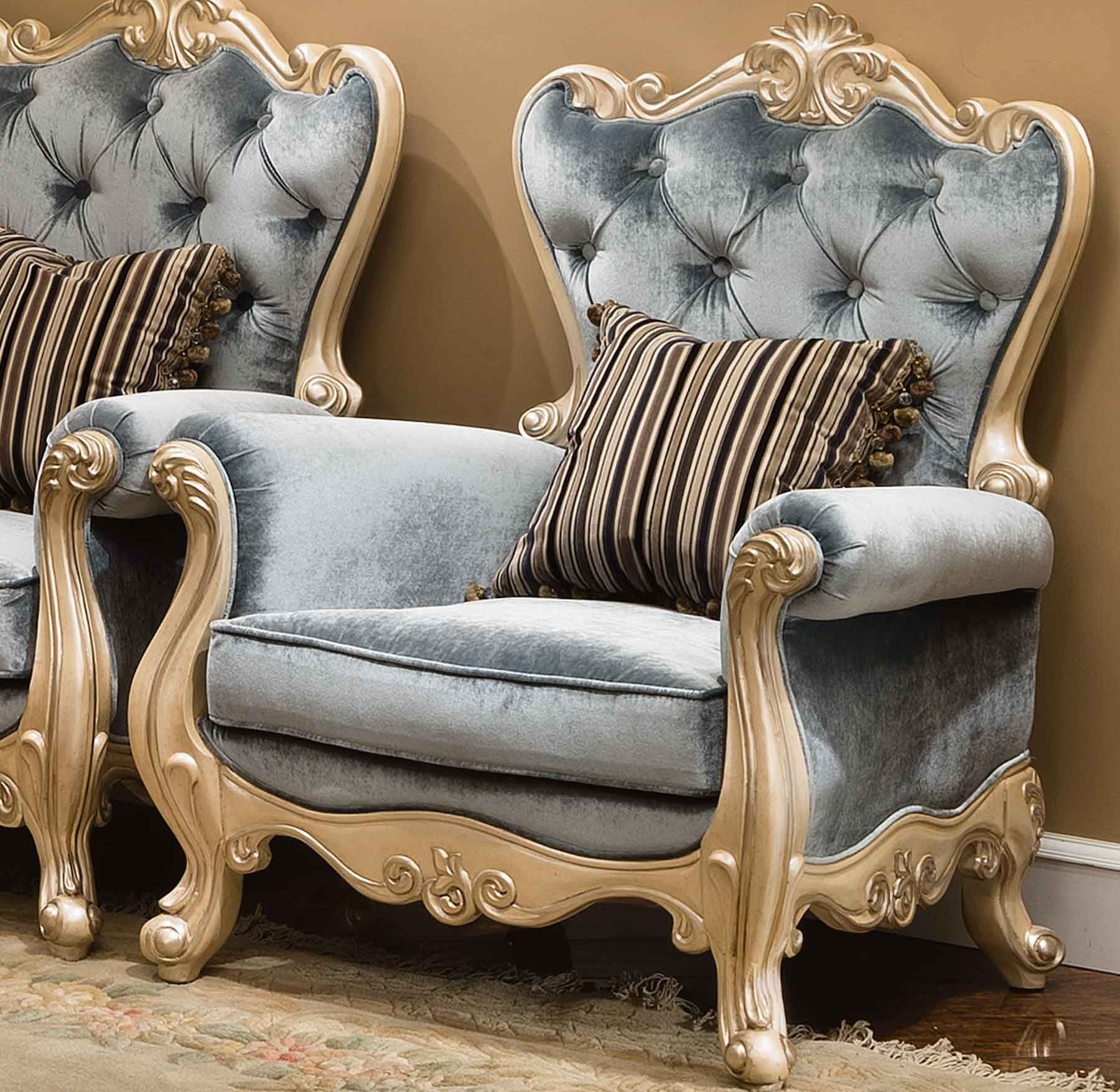 St. Ives Accent Chair shown in Egyptian Pearl finish