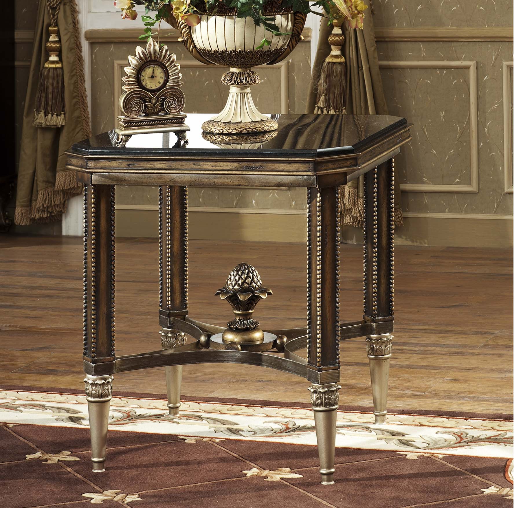 Wellesley End Table shown in Parisian Bronze finish