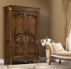 2-Door Armoire shown in Vintage Cohiba finish