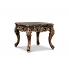 Sullivan End Table w/ Marble Top in Mahogany finish