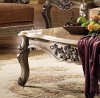 Canterbury Coffee / End Table shown in Antique Silver finish