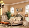 Grosvenor 5-pc Bedroom Set shown in Antique Almond finish