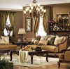 Canterbury 5-pcs Living Room Set shown in Antique Walnut finish