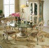 Chesapeake 5-pcs Dining Set shown in Antique White finish