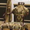 Elizabeth Crown Chair shown in #2 fabric.