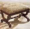 Hudson Bench shown in Antique Walnut finish