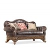 Park Lane Loveseat shown in Vintage Cohiba finish