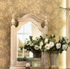 Grosvenor Mirror shown in Antique Almond