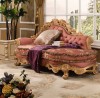 Waldorf Chaise shown in Antique Gold finish